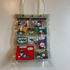 Hysteric Glamour Transparent Comic Print Tote Bag